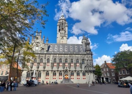 Het stadhuis van Middelburg